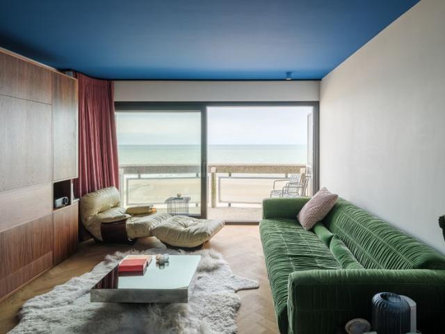Oostende – Exclusieve, architecturale studio met frontaal.