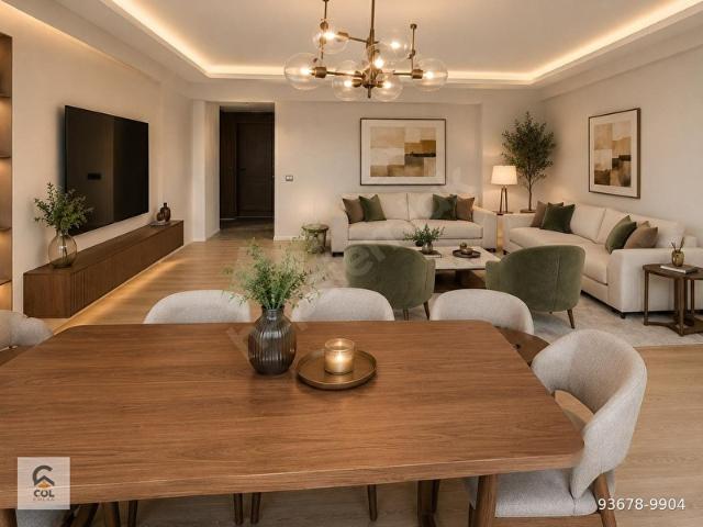 ÇÖL EMLAK'TAN İLK SAHİBİ SİZİN OLACAĞINIZ KONFORLU ŞIK BAKIMLI FULL + FULL ULTRA LÜX SIFIR DAİRE