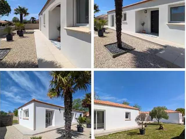 Olonne sur Mer 85340 Achat / Vente maison 6 pièces t6 jardin terrasse