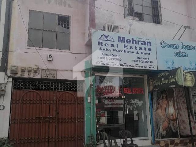 Old Construction House Available For Sale On Main Road Location Of Sector. 9 North Karachi