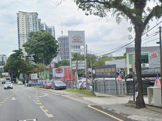 Old klang road commercial land facing main road for rent