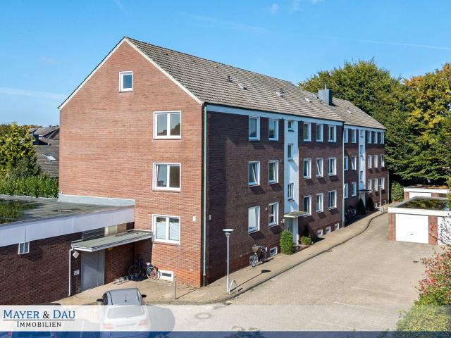 Oldenburg: Helle 3 Zimmer Wohnung mit Balkon in ruhiger und zentraler Lage, Obj. 8360