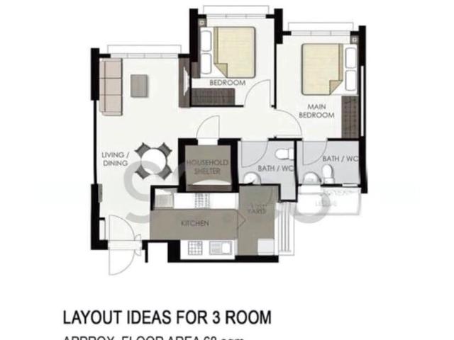 Oleander Breeze @ Yishun. HDB 4 Rooms