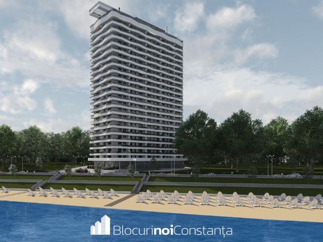 Olimp Tower 21 de etaje de locuințe moderne, faleza stațiunii Olimp