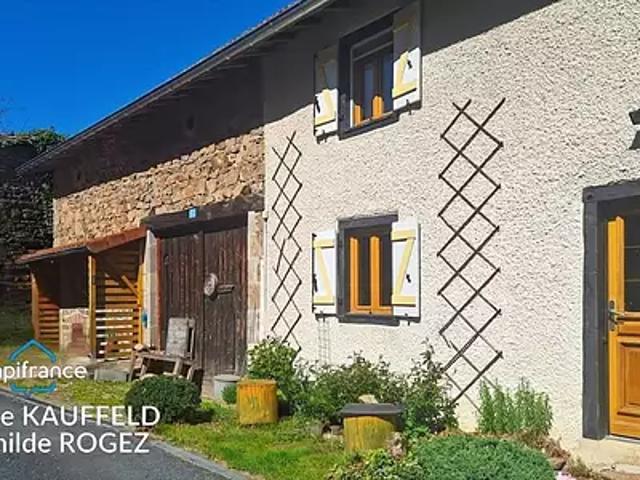 Olliergues 63880 Achat / Vente maison 4 pièces t4 cave