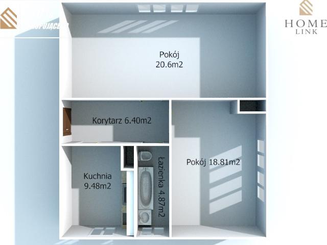 Olsztyn, Bolesława Limanowskiego, 60,16 m2