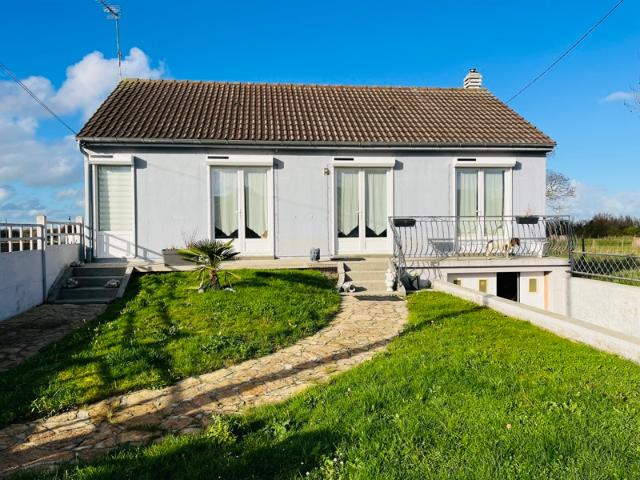 OM 1204 5 min de SAINT VALERY SUR SOMME Maison de plain pied avec jardin