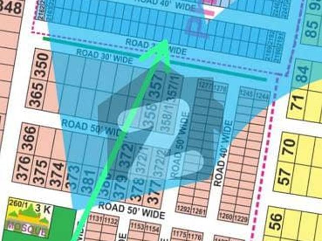 On 60 Feet Road Plot No 2177 Block D 5 Marla Plot Facing Kanal On Top Location of Phase 9 Town DHA Lahore For Urgent Sale