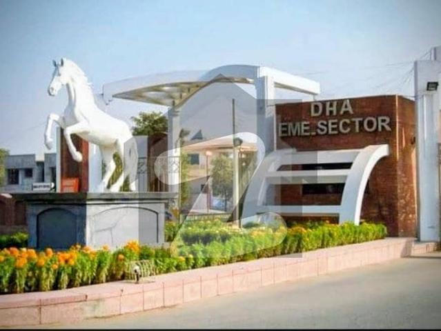 On Excellent Location Residential Plot Available For sale In EME Society Block B