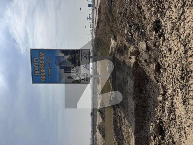 On Ground Carpeted Road Back Side Park Masjid Commercial Market, Possession Plot, For Sale In C Block Jinnah Sector Lda City Lahore