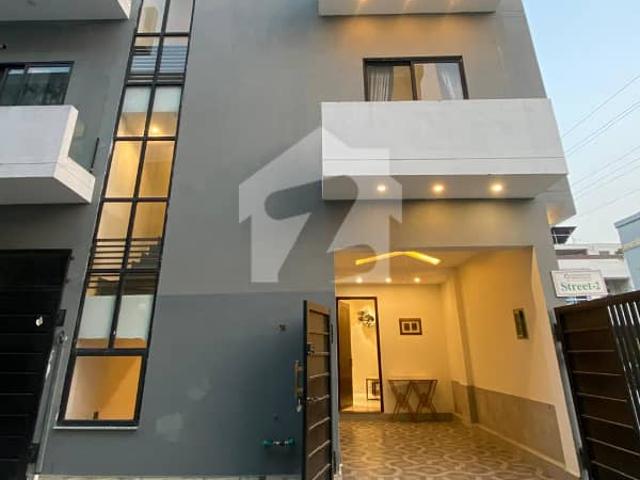 On Installment 3 Marla Semi Furnished Modern Design Affordable Luxury Brand New House For Sale In Al Kabir Town Ph 02