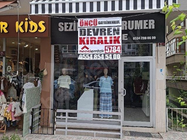 ÖNCÜ GAYRİMENKUL DEN 7.CADDE YAKINI YAPILI DEVREN DÜKKAN