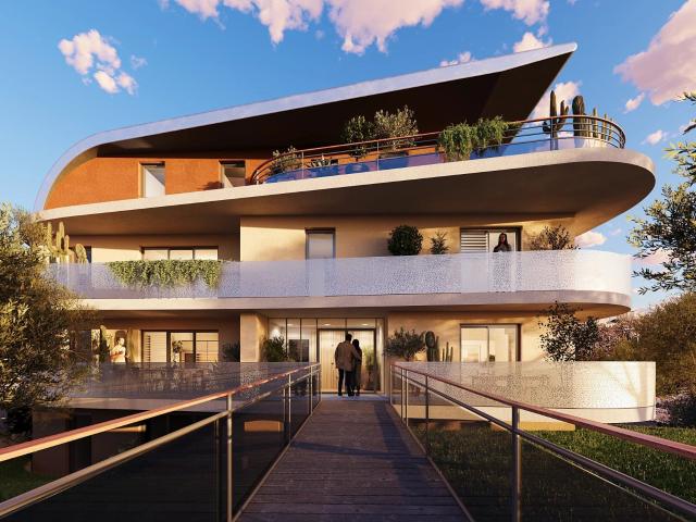 Onde Marine: Standing et sérénité méditerranéenne 41m² Villeneuve Loubet