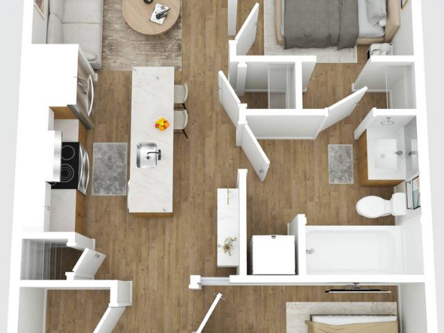 ONE51 2 Bed + 1 Bath [object Promise] for Rent