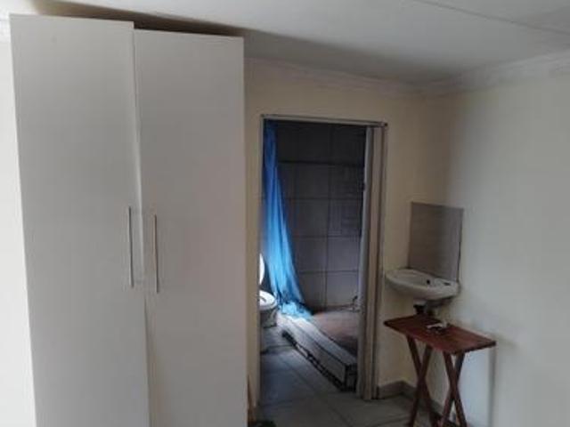 one bachelor room with toilet and sh.