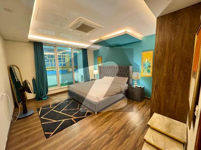 One Bed Apartment Luxurious Furnished inverter Ac brand New leving ideal located in MMAlim Road Gulberg