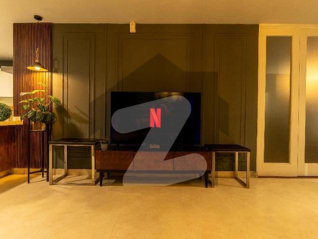 One Bed Fully Furnished With Cabin Terrace For Rent In Goldcrest Mall And Residency Phase 4 Goldcrest Mall & Residency