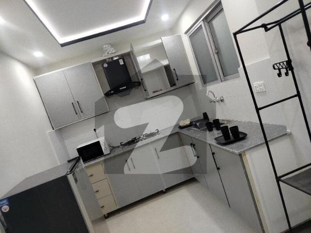One Bed Fully Furnished And Luxury Apartment For Rent In Top City 1 Near New Airport Islamabad. Top City 1 Kanwar Moiz Block