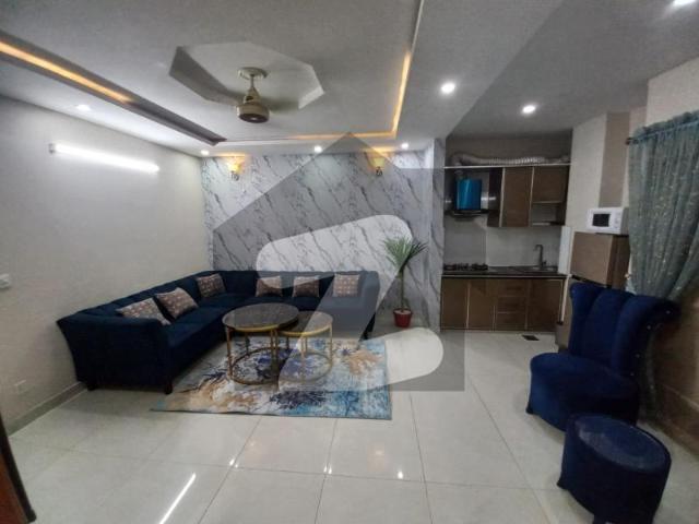 One Bed Furnished Apartment Available For Rent In Nishtar Block Bahria Town Lahore Bahria Town Nishtar Block