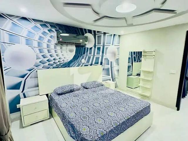 One Bed Furnished Apartment Available For Rent In Sector D Bahria Town Lahore