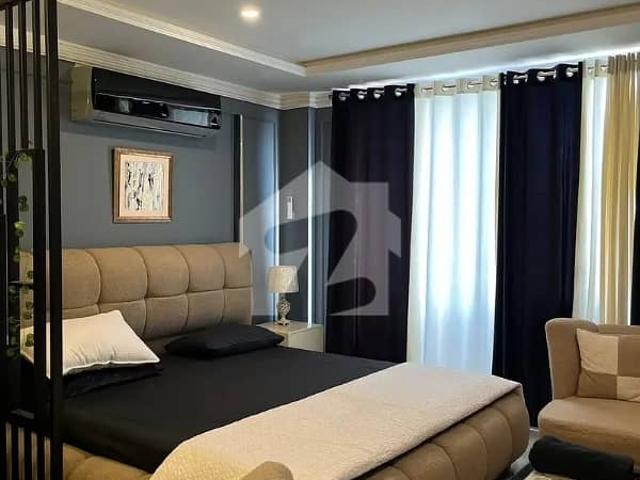 One Bed Furnished Apartment Available For Rent In Sector F Bahria Town Lahore