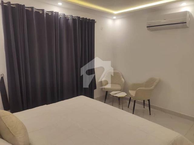 One Bed Furnished Apartment Available For Rent In Sector F Bahria Town Lahore