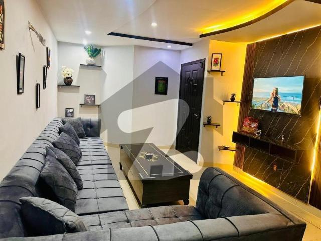 One bed furnished apartment for rent bahria town sector d