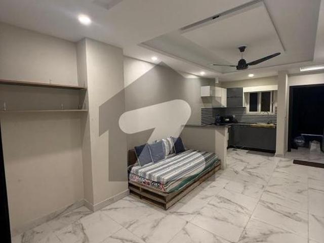 One Bed Furnished Flat For Rent Faisal Town F 18