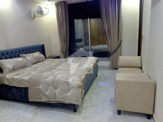 One Bed Furnished Flat for Rent in Sector D, Bahria town