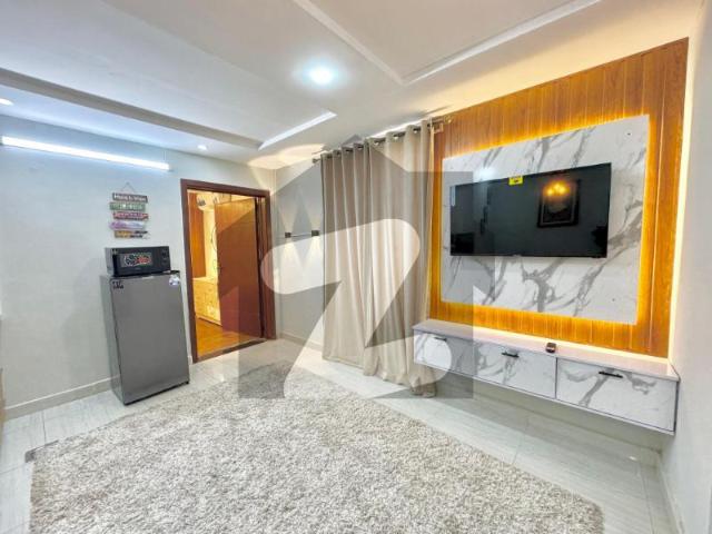 One bed luxury furnished apartment available for rent Gulberg Heights