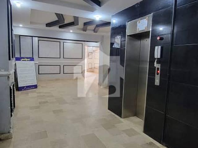 One bed lounge flat available for sale in al zohra tower sector z2 gulshan e maymar karachi