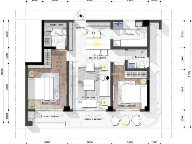 One Bedroom Apartment