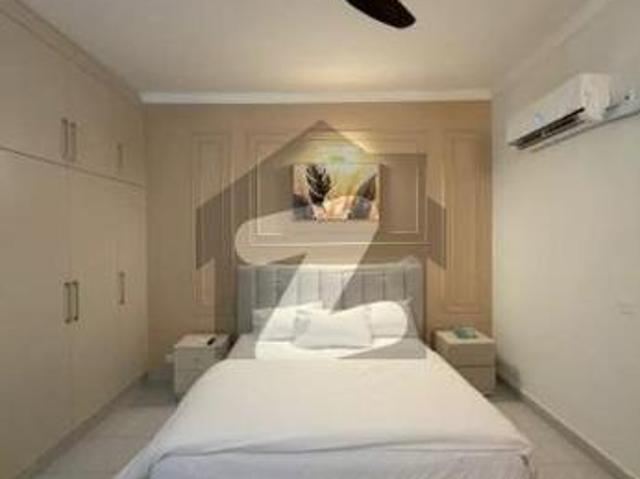 One Bedroom Apartment Four Rent Available Gulbug Green Islamabad Full Furnished family building safe and secure Gulberg Greens
