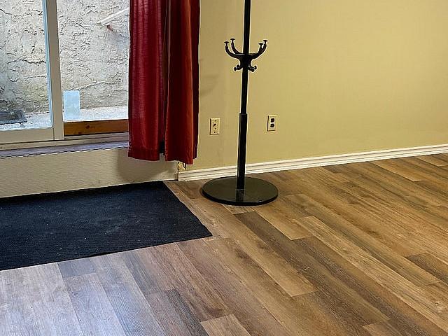 One Bedroom +den One Bath Room Basement