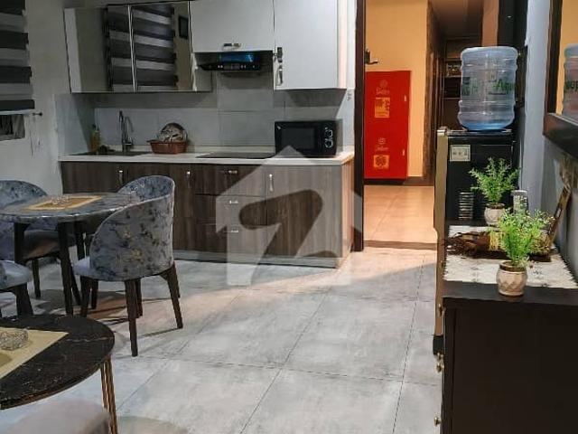 One Bedroom Fully Furnished Apartment Available For Rent In Arena Mall Gulberg Greens Islamabad