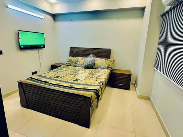 One bedroom fully furnished luxury apartment available for rent in Gulberg Greens Islamabad