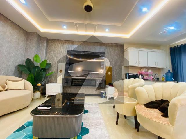 One bedroom fully luxury furniture apartment for rent in bahria town phase 8 Bahria Town Rawalpindi