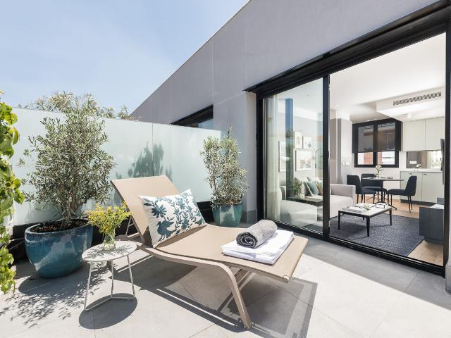 One bedroom penthouse with terrace
