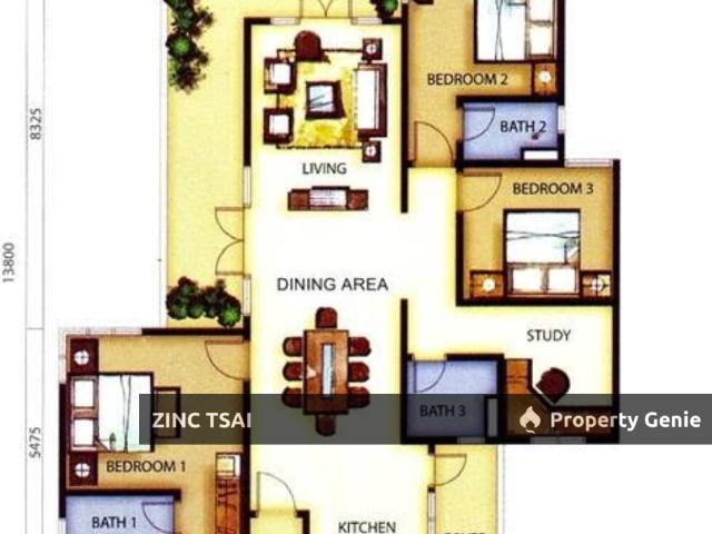 One Damansara {Save RM 50,000} 8 mins drive to MRT Kwasa Damansara Station_5 mins drive to One Utama Shopping Centre