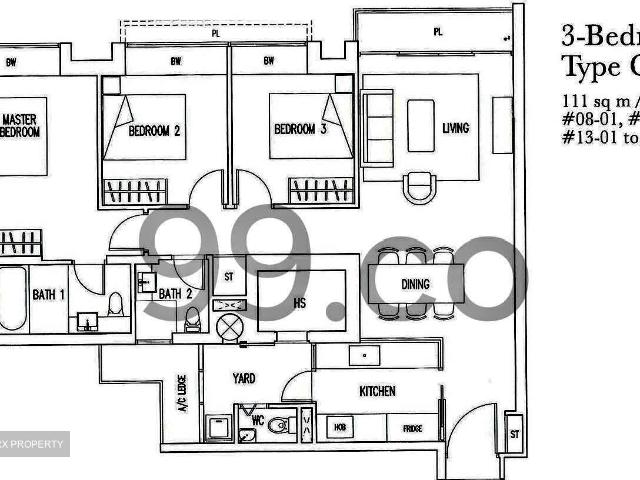 One Devonshire D9, Condominium