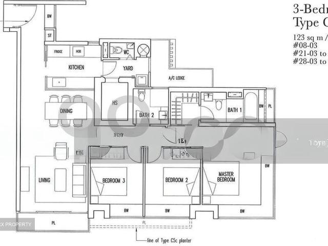 One Devonshire D9, Condominium