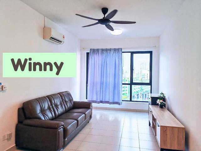 One Foresta Partial Furnish Aircon Bayan Lepas FTZ Airport Sungai Ara