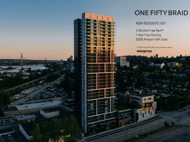 One Fifty Braid 1 Bedroom Apartment for Rent at 150 Braid St, New Westminster, BC V3L 0L4 Sapperton
