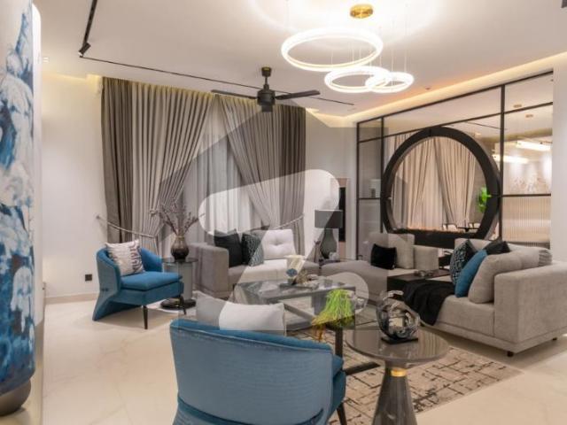 One kanal beautifull sami furnished house available for rent in dha phase 6