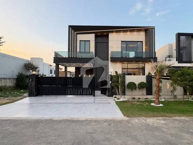 One Kanal Brand New Modern Ultra Luxury Supreme Location House In DHA Lahore