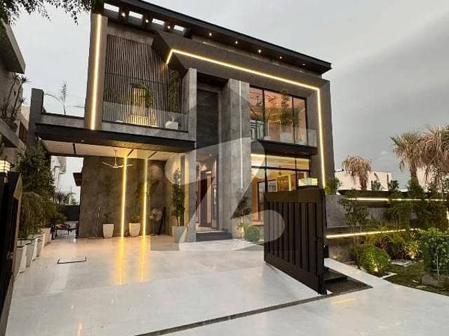 One Kanal Brand New Modern Designers House For Rent in DHA Phase 7 Near Macdonald