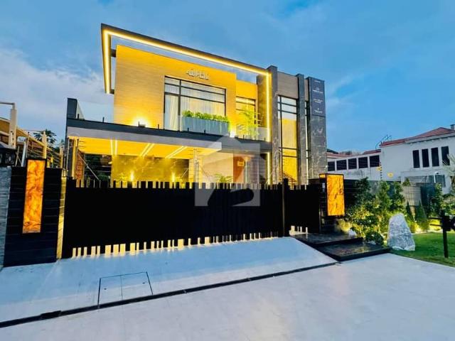 One Kanal Brand New Modern House For Sale In Dha Phase 5 Islamabad