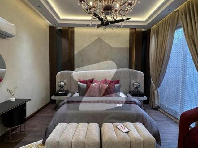 One kanal brand new most beautiful fully furnished house availabl for sale dha phase 6 block m