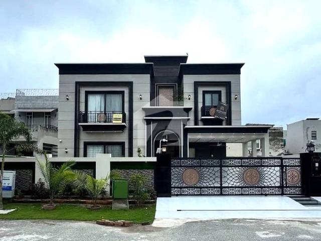 One Kanal Brand New Classical Design Most Beautiful Fully Furnished Bungalow 2 Servant Quarter In Basement For Sale At Prime Location Of DHA Lahore Near To Park Masjid &Amp  Commercial Market