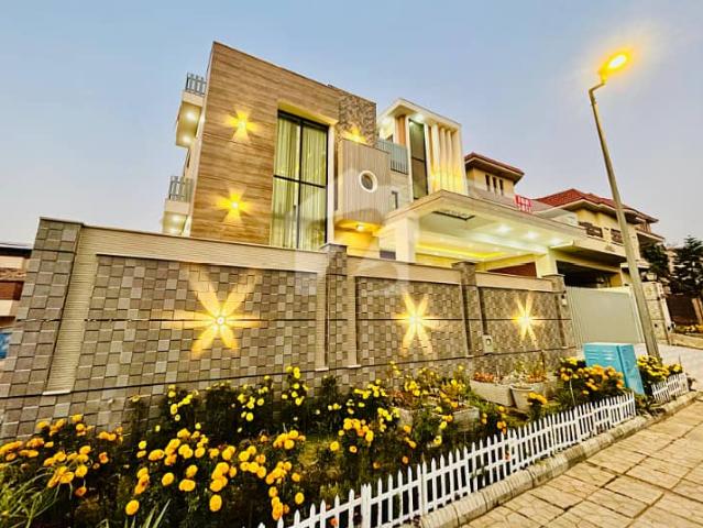 One kanal brand new lush designer house for sale in dha 2 isb